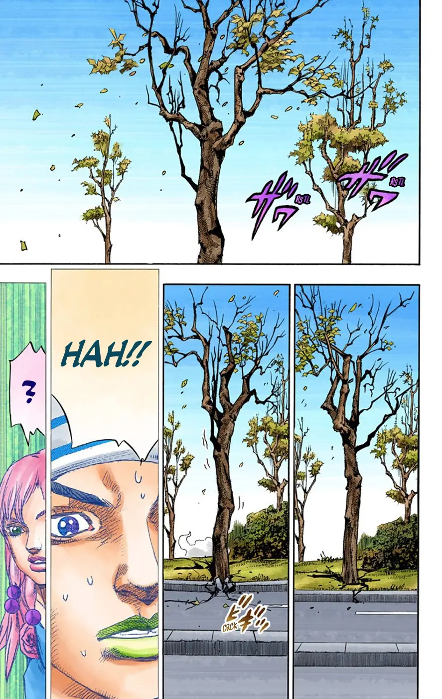 JoJo's Bizarre Adventure, Part 8: JoJolion Colored Manga — Chapter 65 — Page 17
