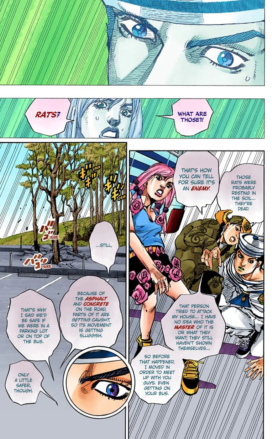 JoJo's Bizarre Adventure, Part 8: JoJolion Colored Manga — Chapter 65 — Page 21