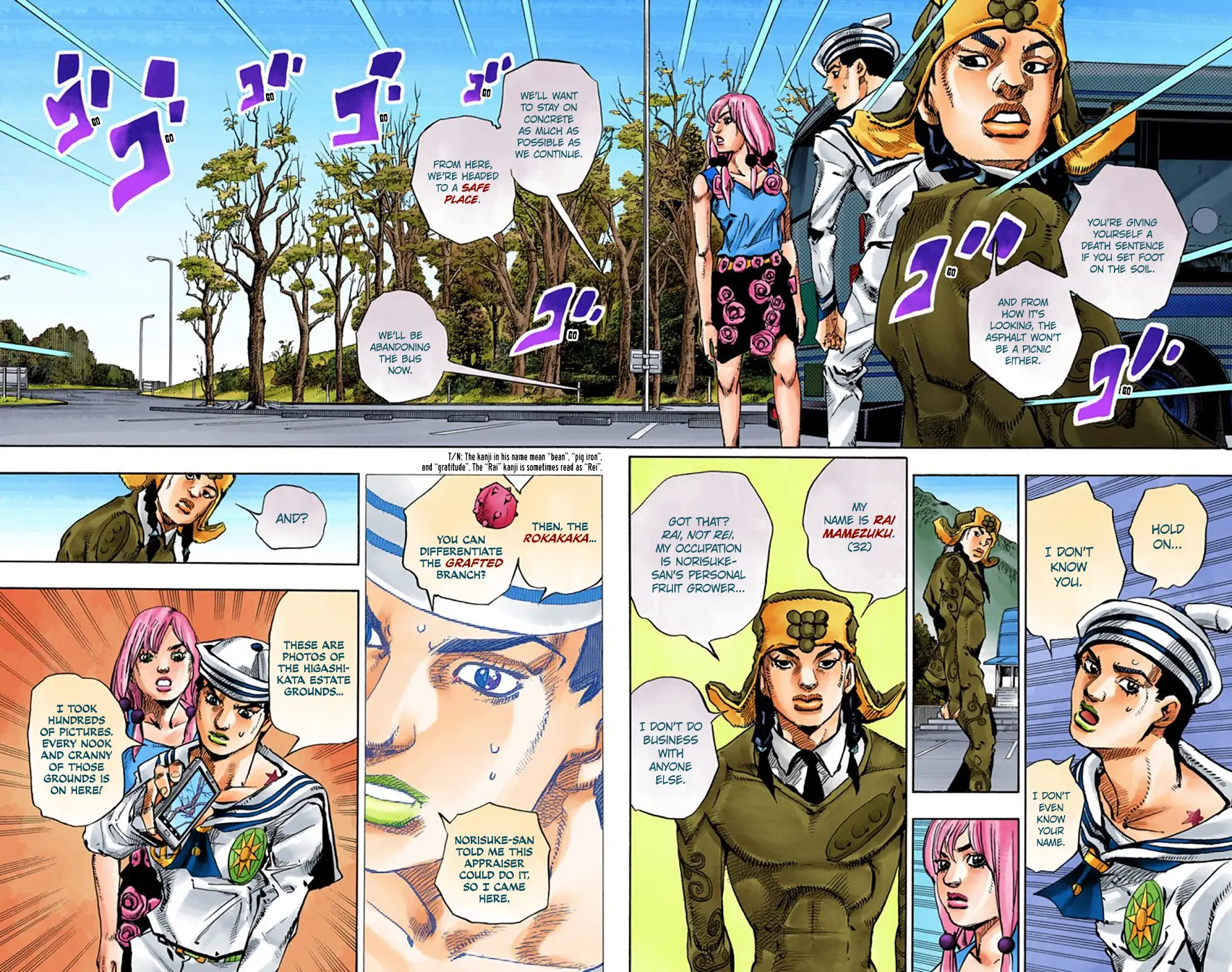 JoJo's Bizarre Adventure, Part 8: JoJolion Colored Manga — Chapter 65 — Page 22