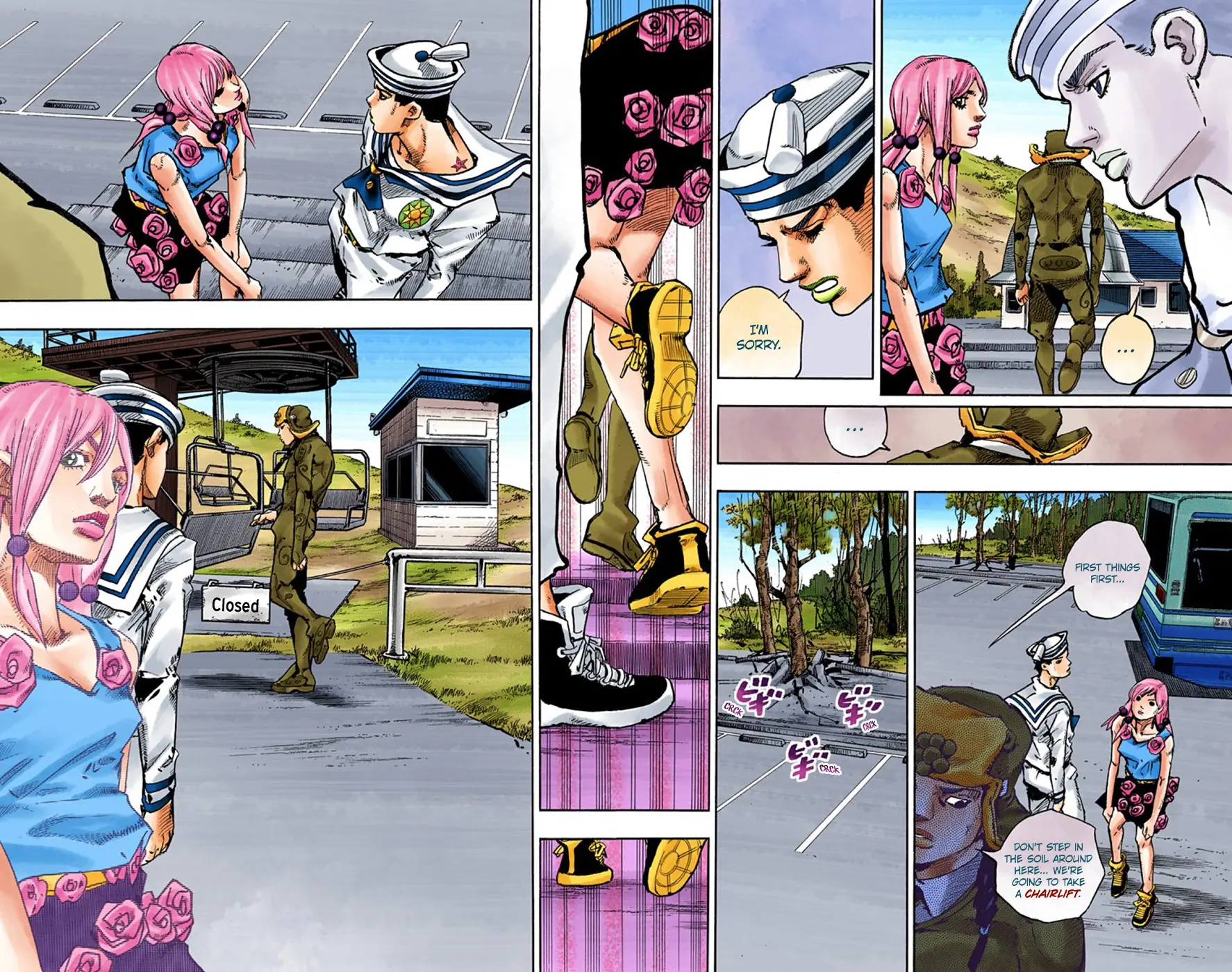 JoJo's Bizarre Adventure, Part 8: JoJolion Colored Manga — Chapter 65 — Page 27
