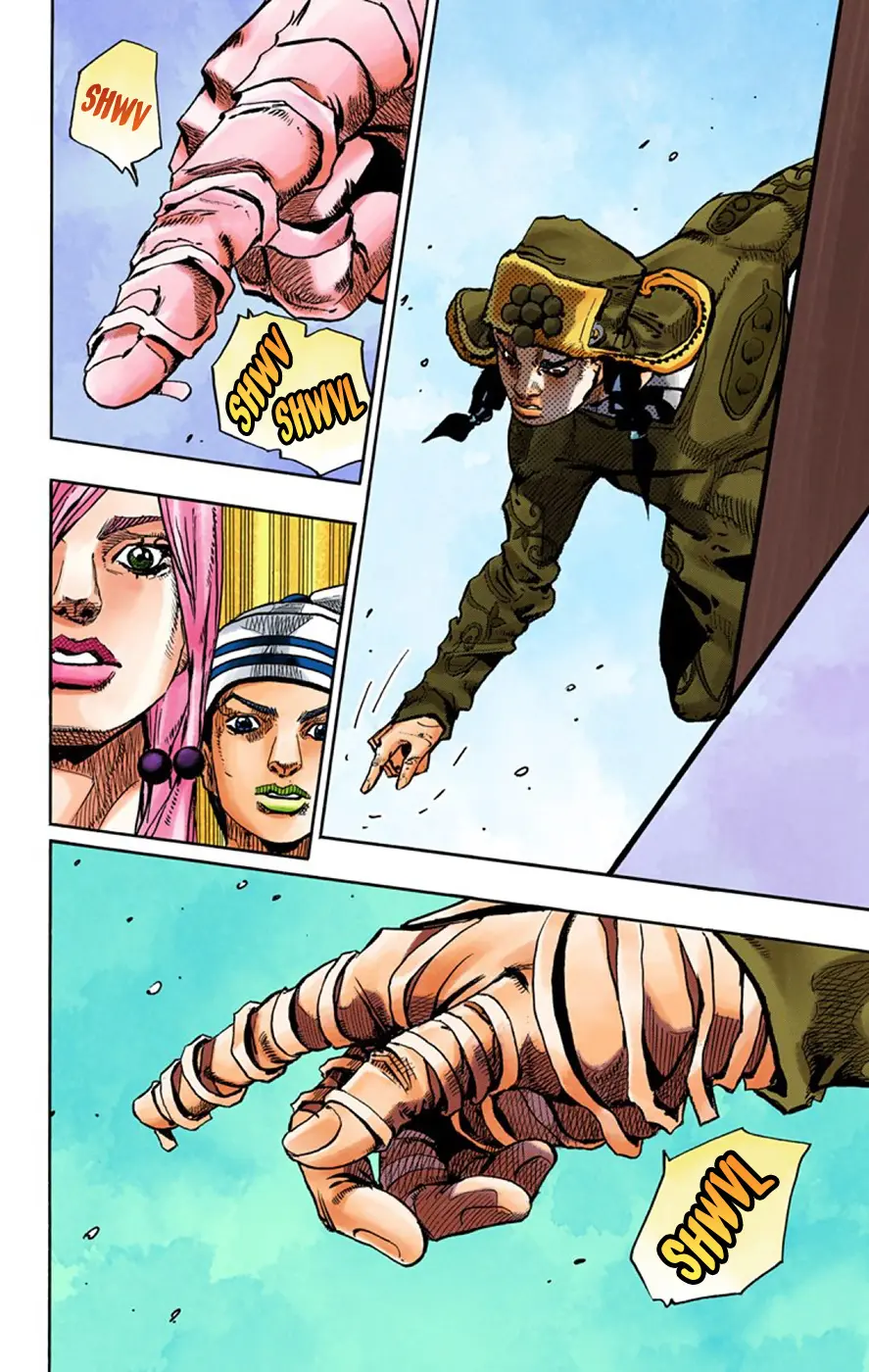 JoJo's Bizarre Adventure, Part 8: JoJolion Colored Manga — Chapter 65 — Page 37