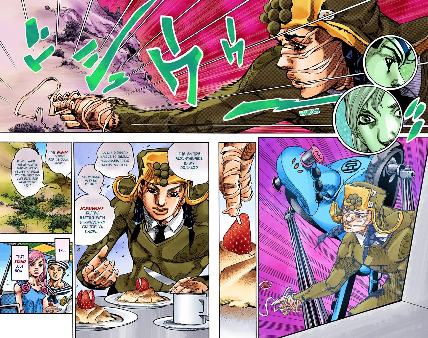 JoJo's Bizarre Adventure, Part 8: JoJolion Colored Manga — Chapter 65 — Page 39
