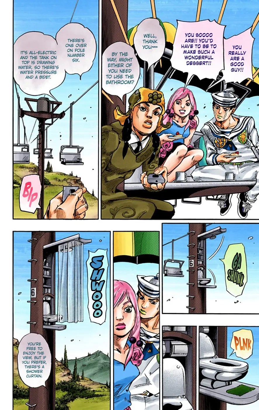 JoJo's Bizarre Adventure, Part 8: JoJolion Colored Manga β Chapter 66 β Page 4
