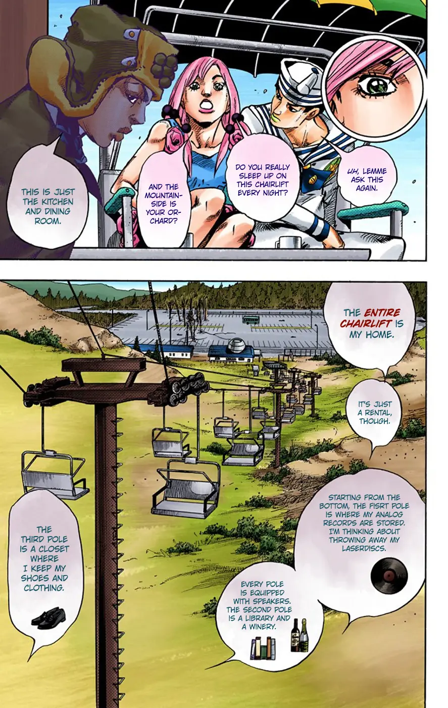 JoJo's Bizarre Adventure, Part 8: JoJolion Colored Manga β Chapter 66 β Page 5
