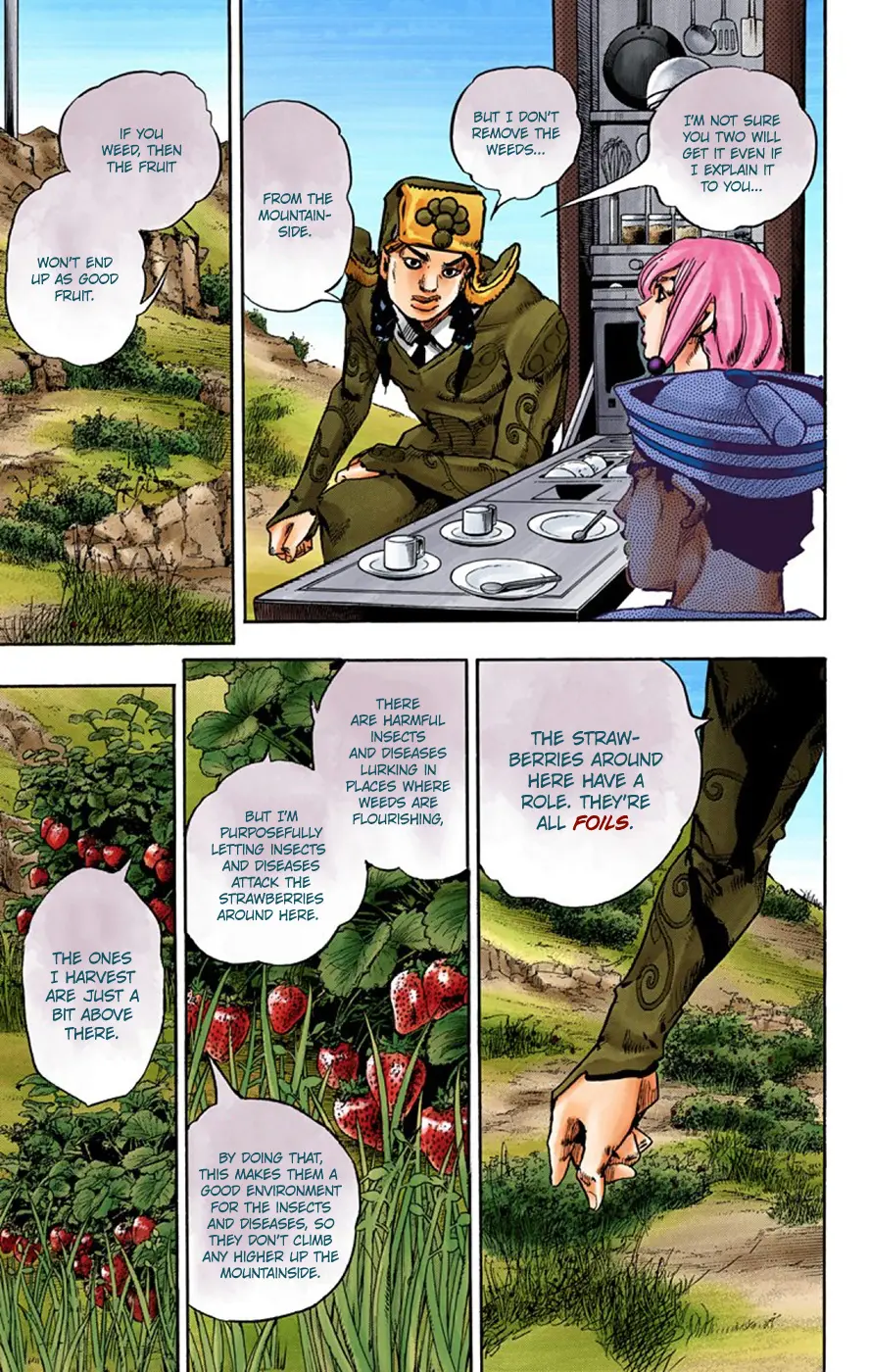 JoJo's Bizarre Adventure, Part 8: JoJolion Colored Manga β Chapter 66 β Page 7