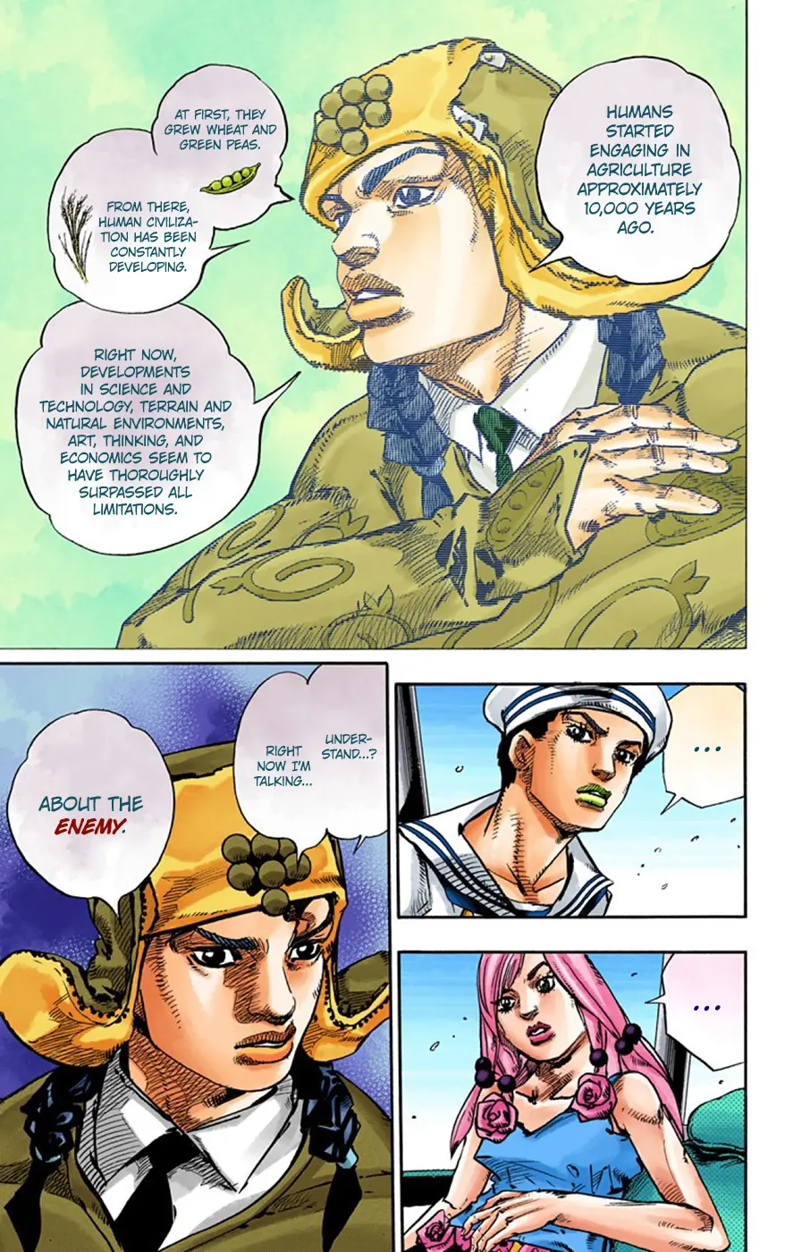 JoJo's Bizarre Adventure, Part 8: JoJolion Colored Manga β Chapter 66 β Page 9