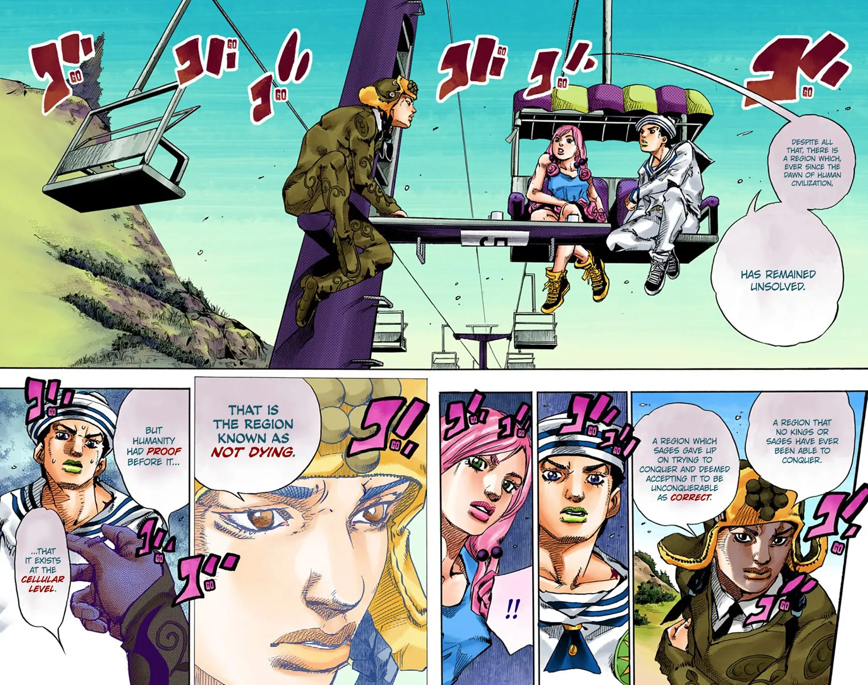 JoJo's Bizarre Adventure, Part 8: JoJolion Colored Manga β Chapter 66 β Page 10