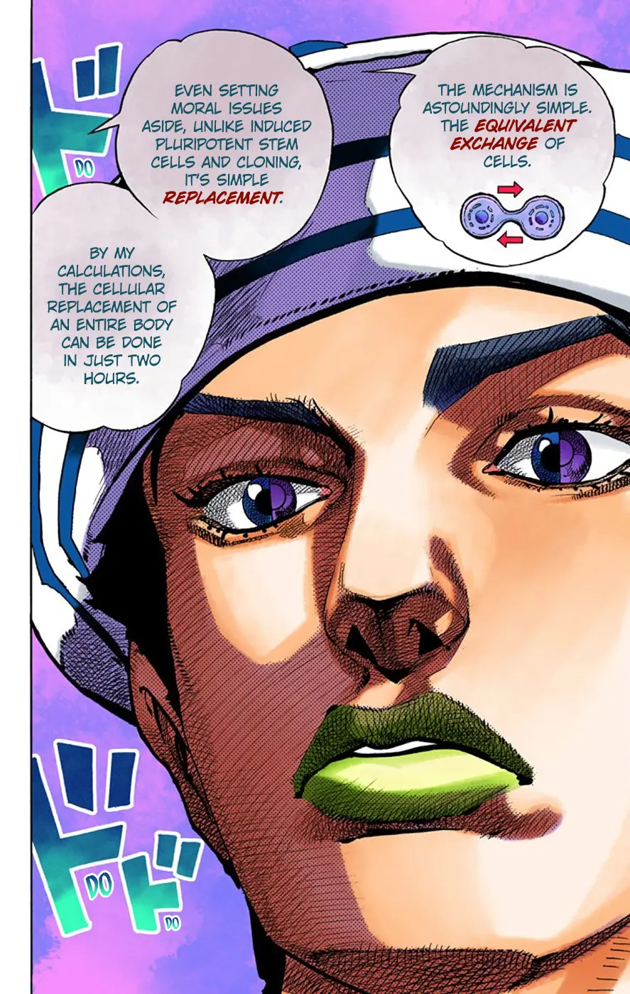 JoJo's Bizarre Adventure, Part 8: JoJolion Colored Manga β Chapter 66 β Page 11