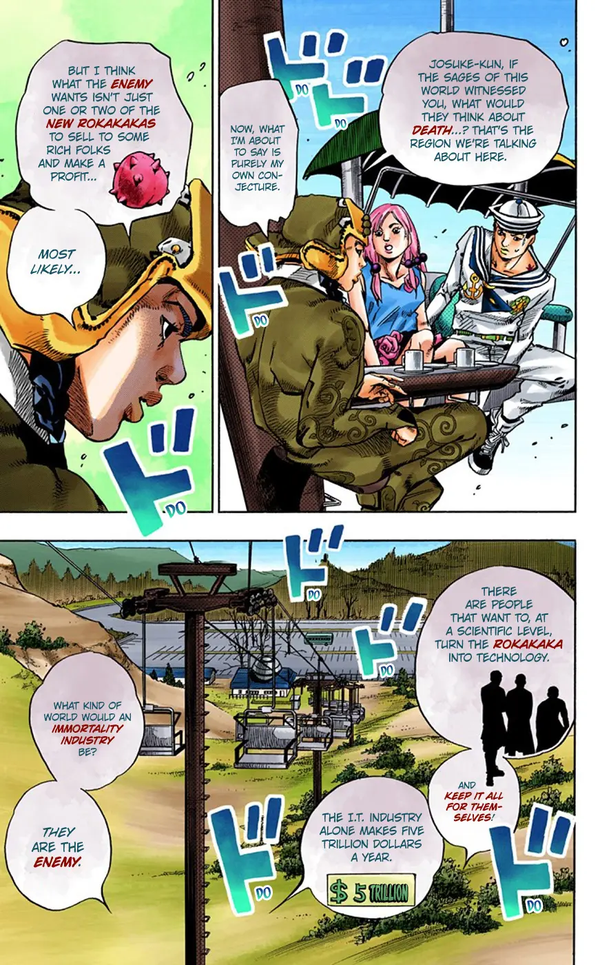 JoJo's Bizarre Adventure, Part 8: JoJolion Colored Manga β Chapter 66 β Page 12