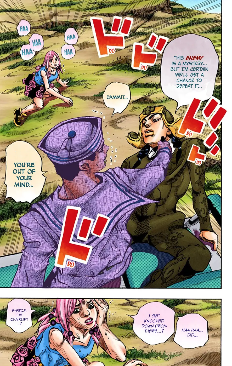 JoJo's Bizarre Adventure, Part 8: JoJolion Colored Manga — Chapter 67 — Page 11