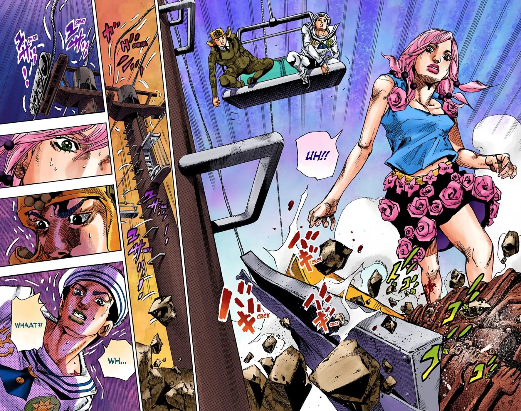 JoJo's Bizarre Adventure, Part 8: JoJolion Colored Manga — Chapter 67 — Page 19