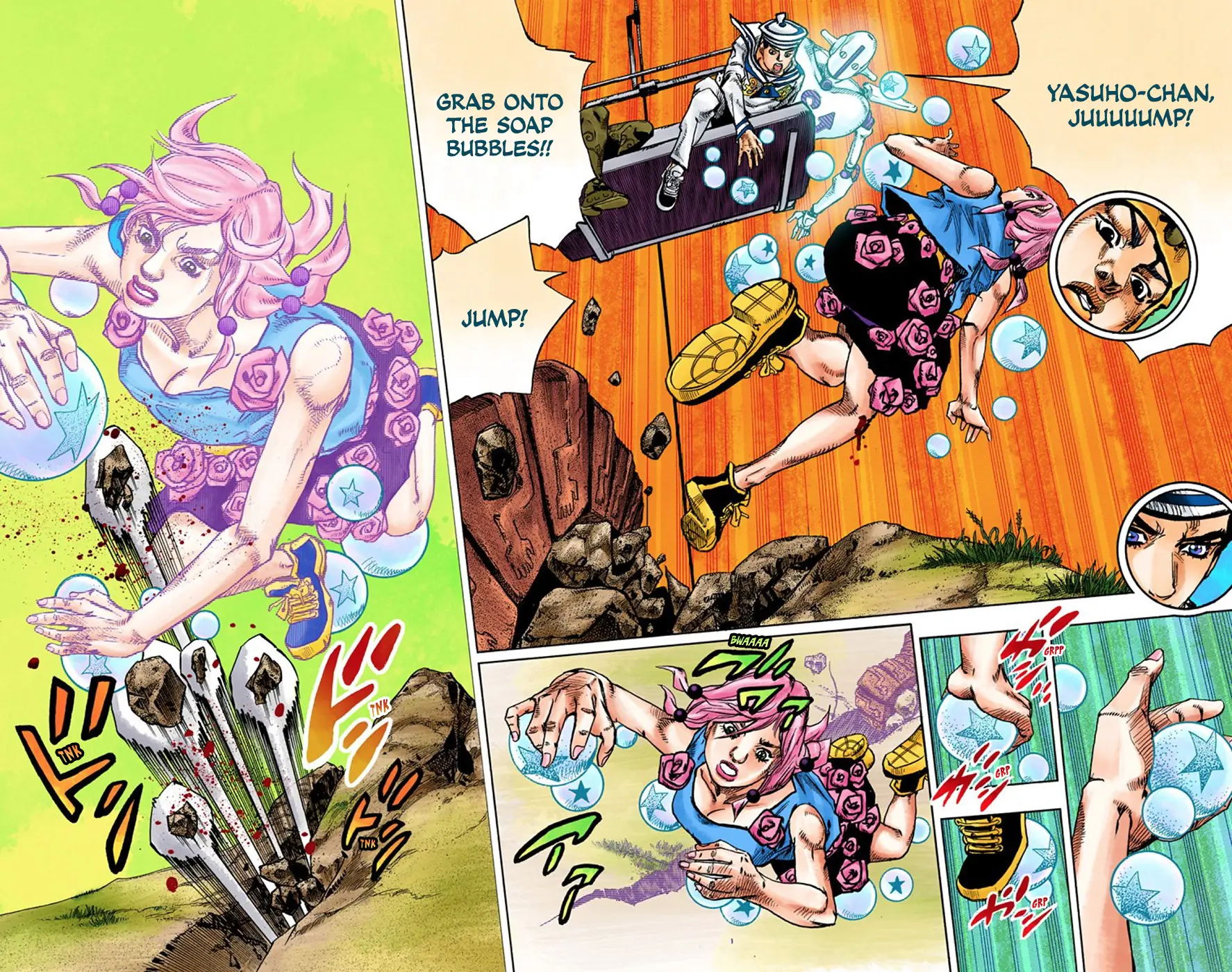 JoJo's Bizarre Adventure, Part 8: JoJolion Colored Manga — Chapter 67 — Page 22