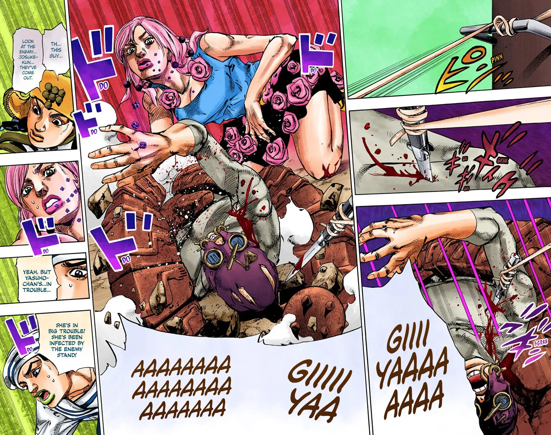 JoJo's Bizarre Adventure, Part 8: JoJolion Colored Manga — Chapter 67 — Page 27