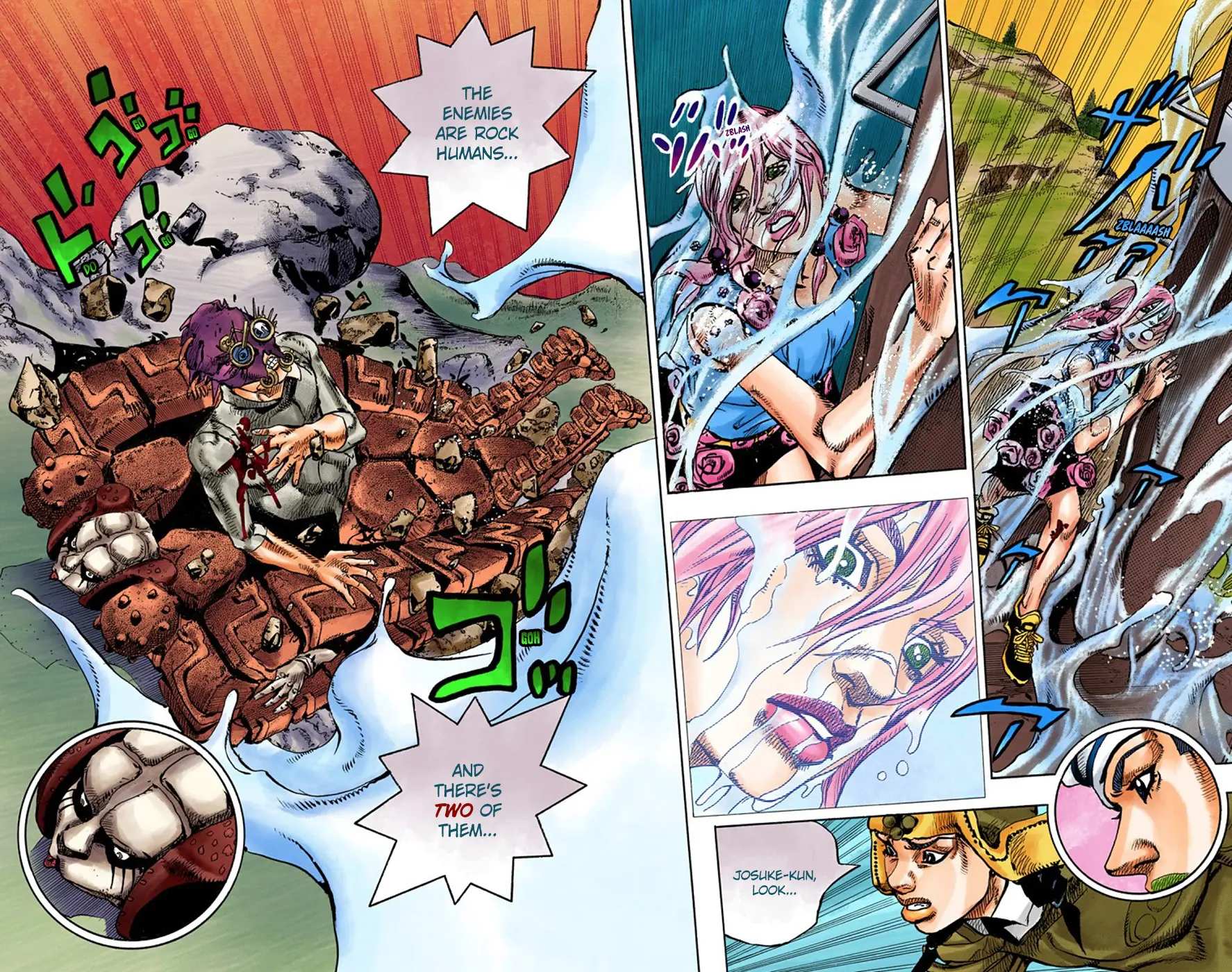 JoJo's Bizarre Adventure, Part 8: JoJolion Colored Manga — Chapter 67 — Page 30