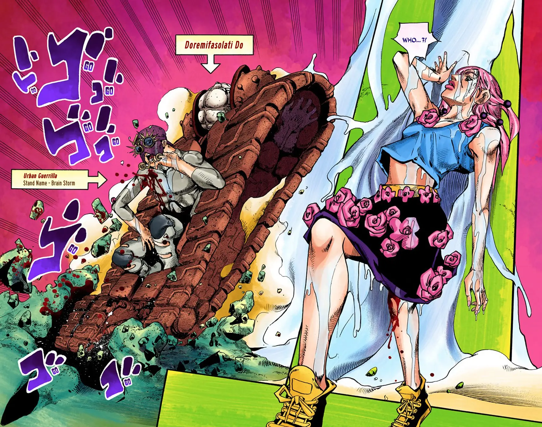 JoJo's Bizarre Adventure, Part 8: JoJolion Colored Manga β Chapter 68 β Page 3