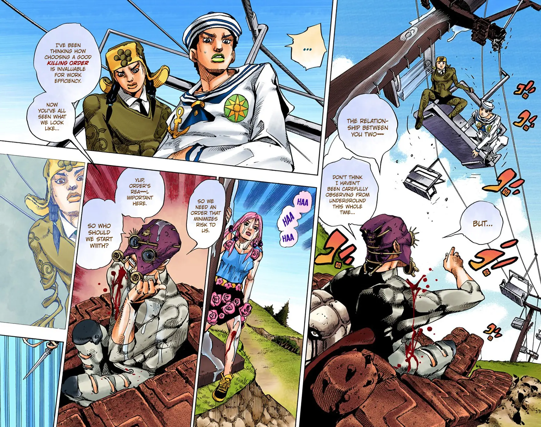 JoJo's Bizarre Adventure, Part 8: JoJolion Colored Manga β Chapter 68 β Page 6