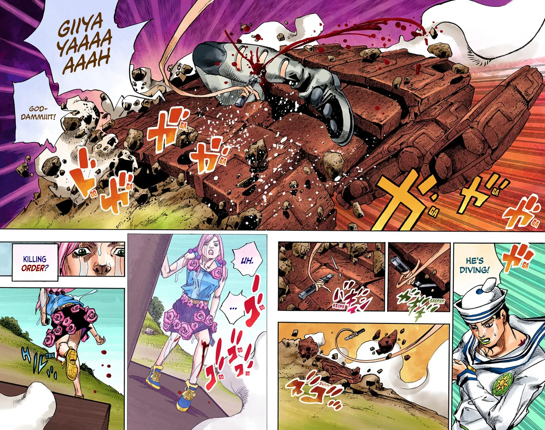JoJo's Bizarre Adventure, Part 8: JoJolion Colored Manga β Chapter 68 β Page 9