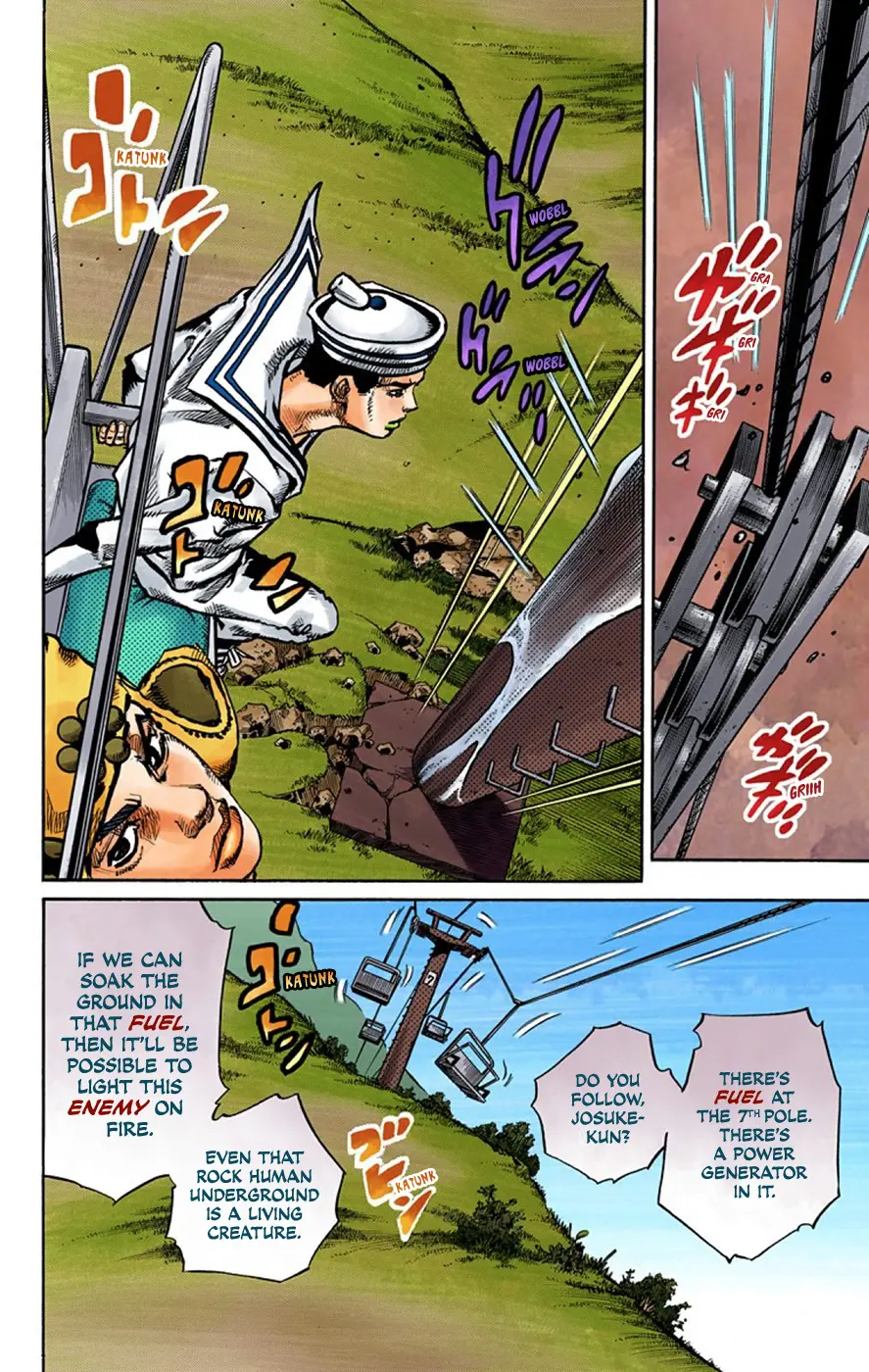 JoJo's Bizarre Adventure, Part 8: JoJolion Colored Manga β Chapter 68 β Page 11