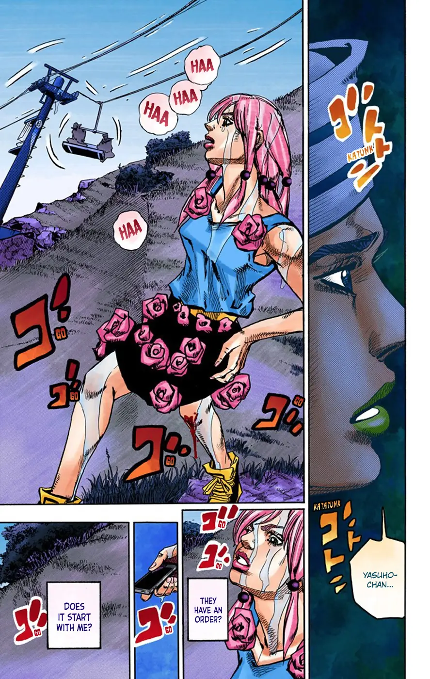 JoJo's Bizarre Adventure, Part 8: JoJolion Colored Manga β Chapter 68 β Page 12