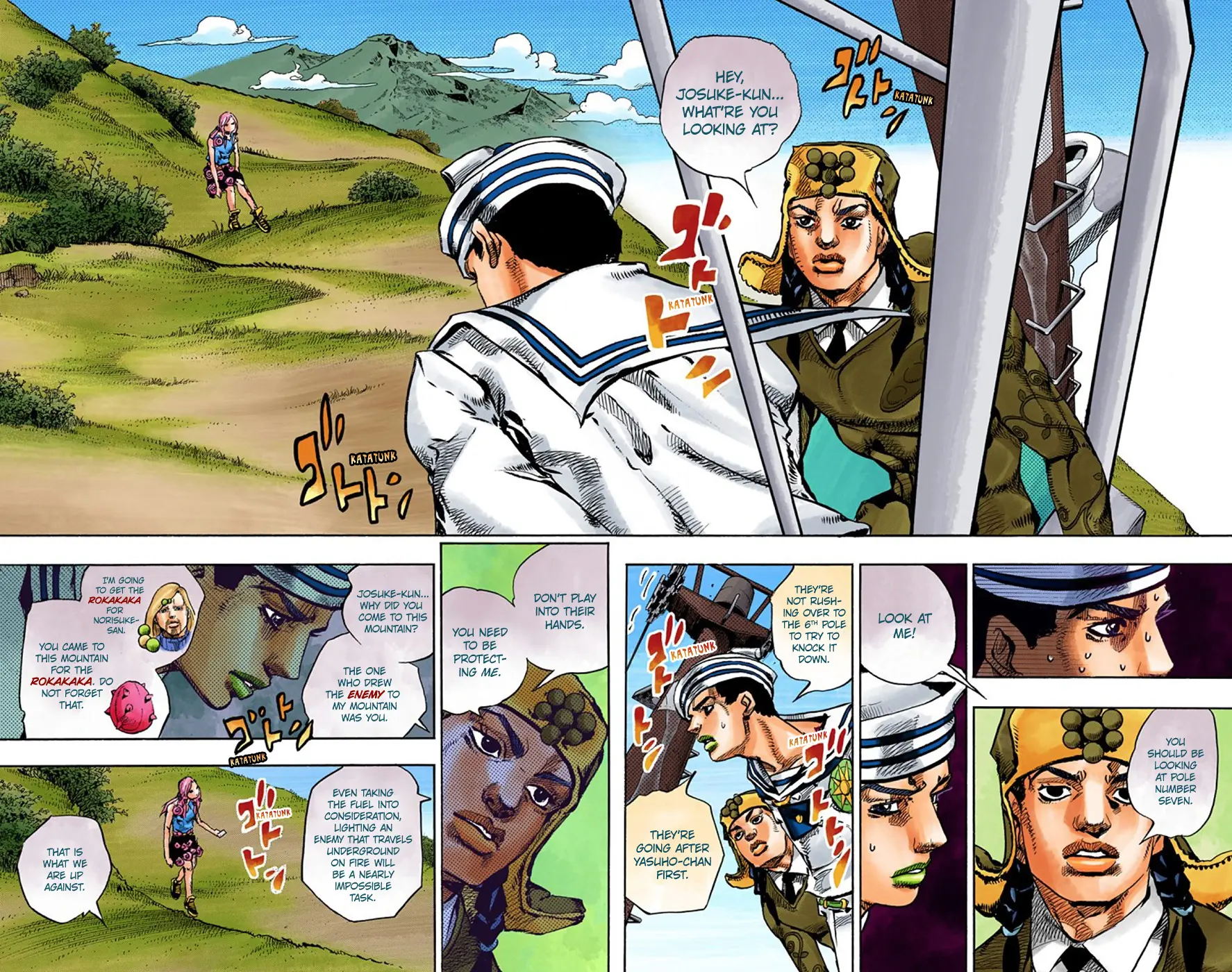 JoJo's Bizarre Adventure, Part 8: JoJolion Colored Manga β Chapter 68 β Page 13