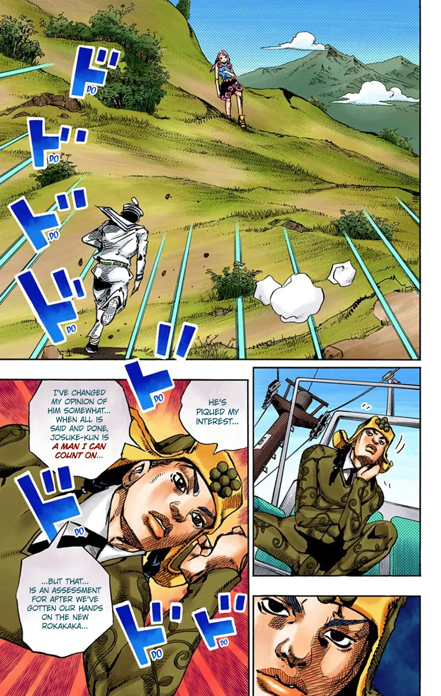 JoJo's Bizarre Adventure, Part 8: JoJolion Colored Manga β Chapter 68 β Page 15