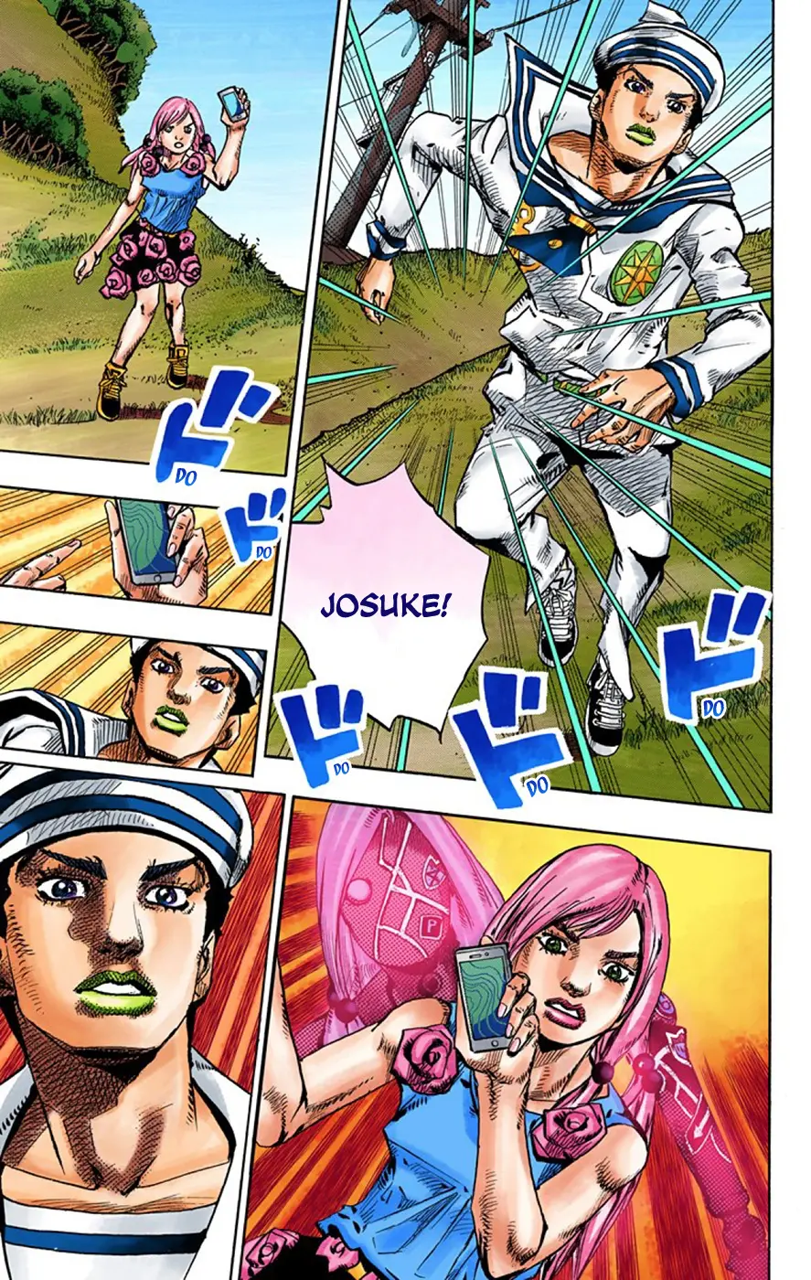 JoJo's Bizarre Adventure, Part 8: JoJolion Colored Manga β Chapter 68 β Page 17