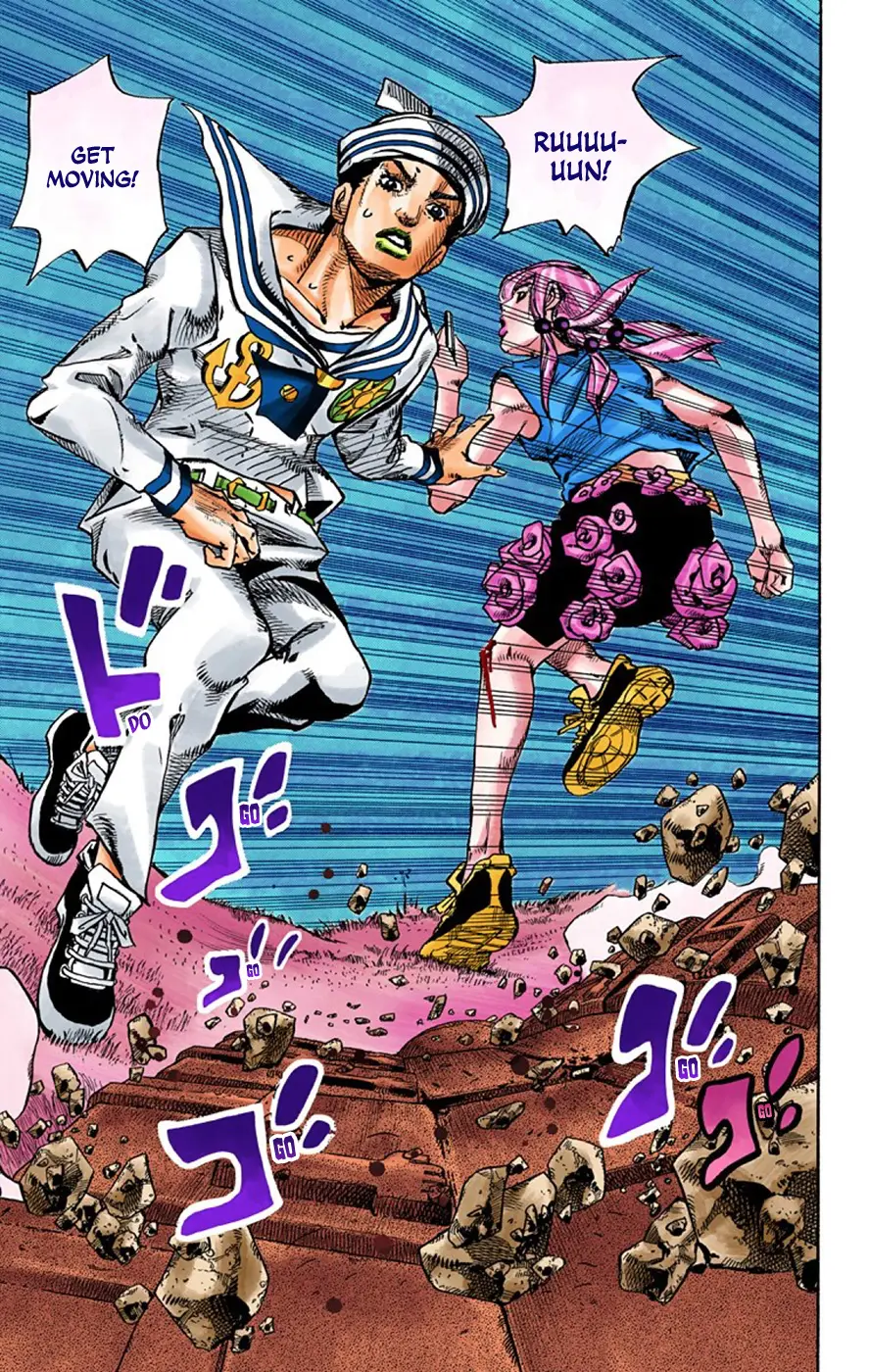 JoJo's Bizarre Adventure, Part 8: JoJolion Colored Manga β Chapter 68 β Page 19