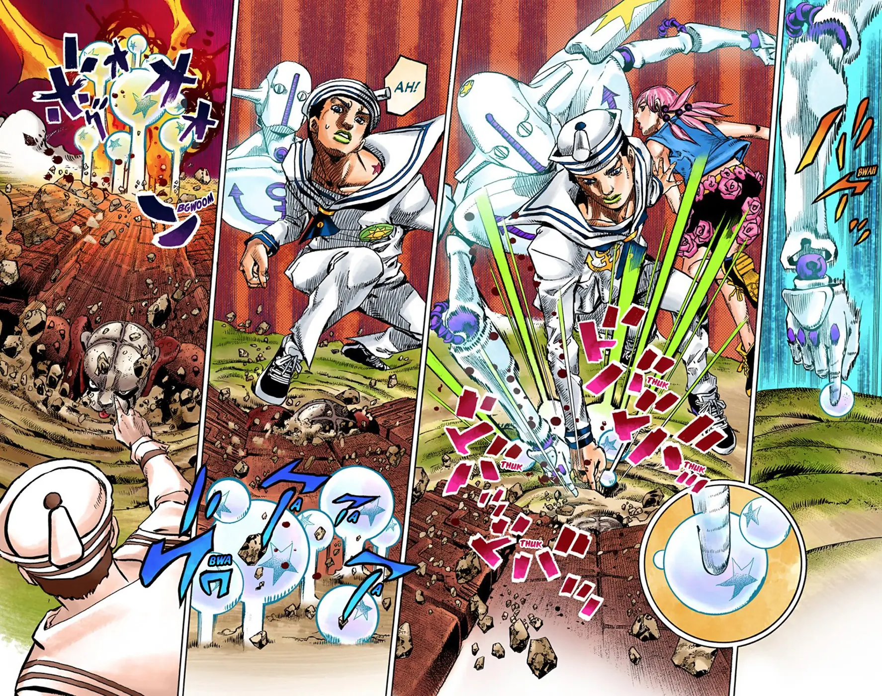 JoJo's Bizarre Adventure, Part 8: JoJolion Colored Manga β Chapter 68 β Page 20