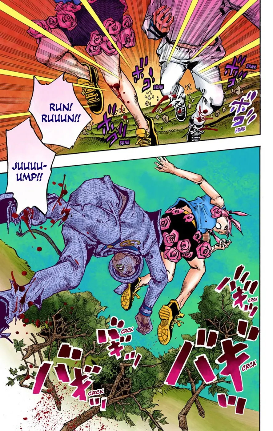 JoJo's Bizarre Adventure, Part 8: JoJolion Colored Manga β Chapter 68 β Page 28
