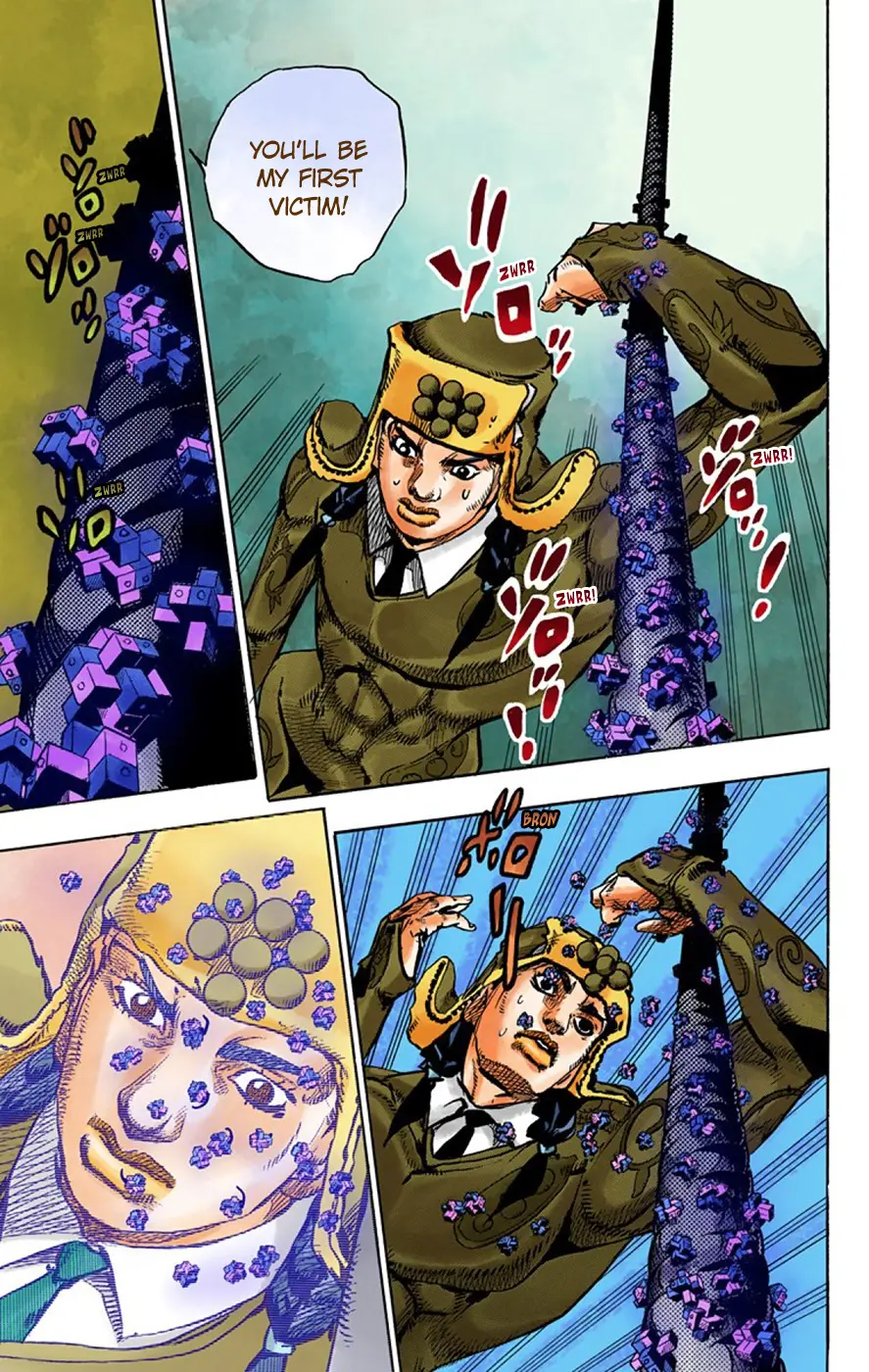 JoJo's Bizarre Adventure, Part 8: JoJolion Colored Manga β Chapter 68 β Page 34