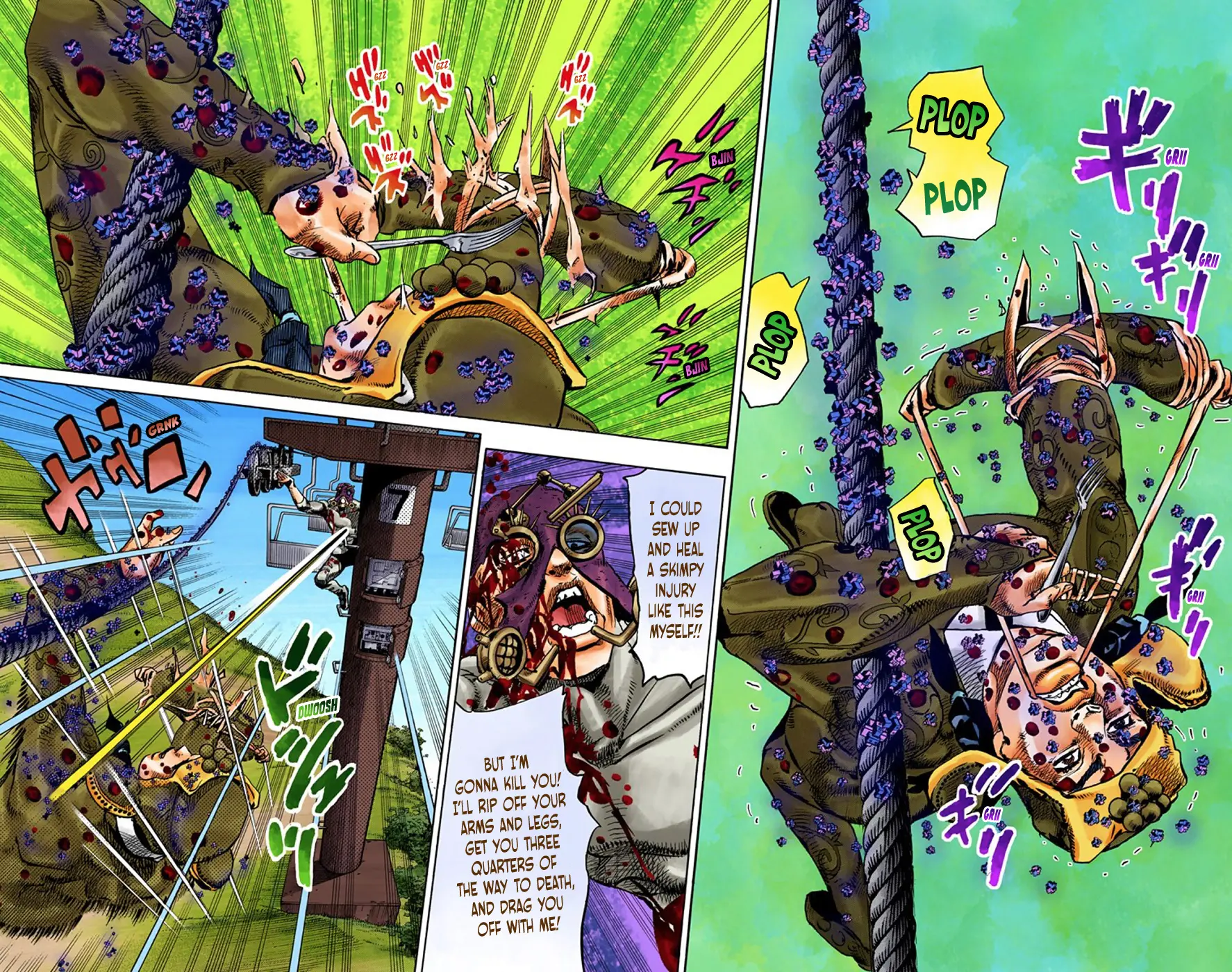 JoJo's Bizarre Adventure, Part 8: JoJolion Colored Manga β Chapter 69 β Page 12