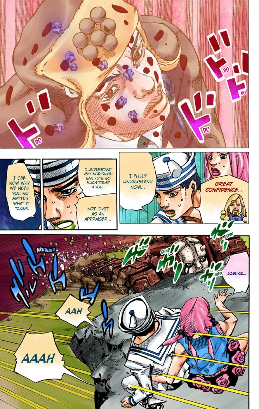 JoJo's Bizarre Adventure, Part 8: JoJolion Colored Manga β Chapter 69 β Page 15