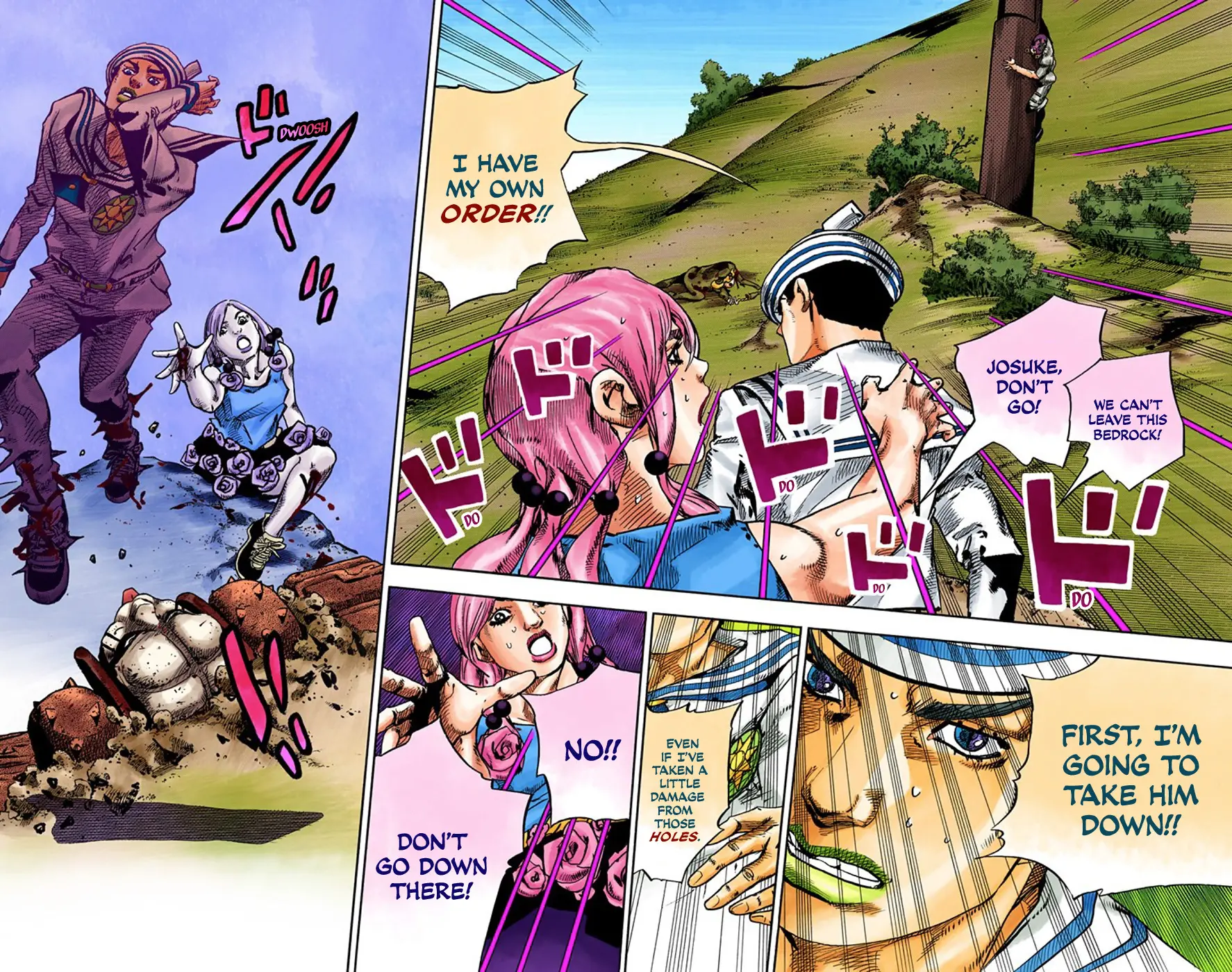 JoJo's Bizarre Adventure, Part 8: JoJolion Colored Manga β Chapter 69 β Page 16