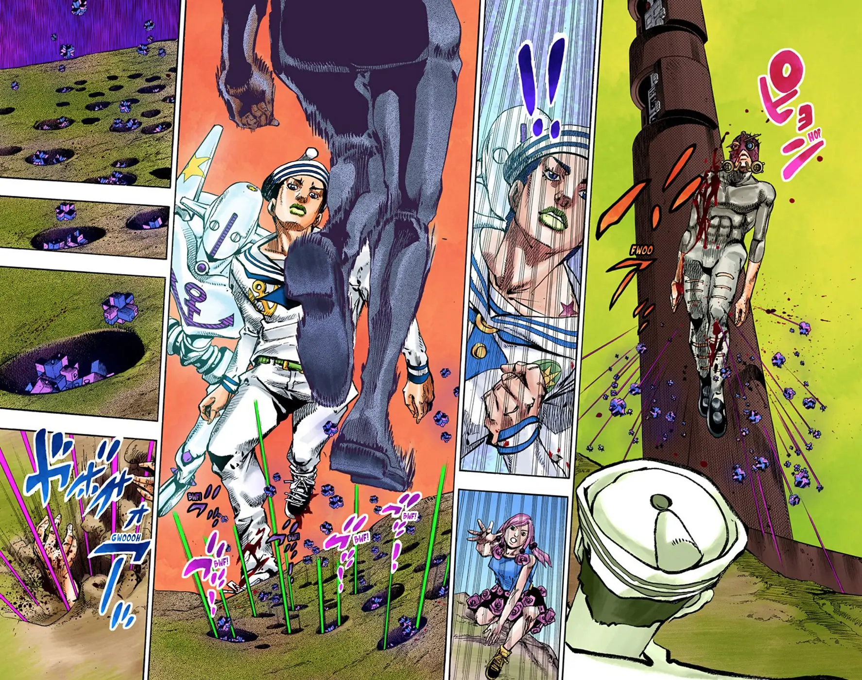 JoJo's Bizarre Adventure, Part 8: JoJolion Colored Manga β Chapter 69 β Page 20