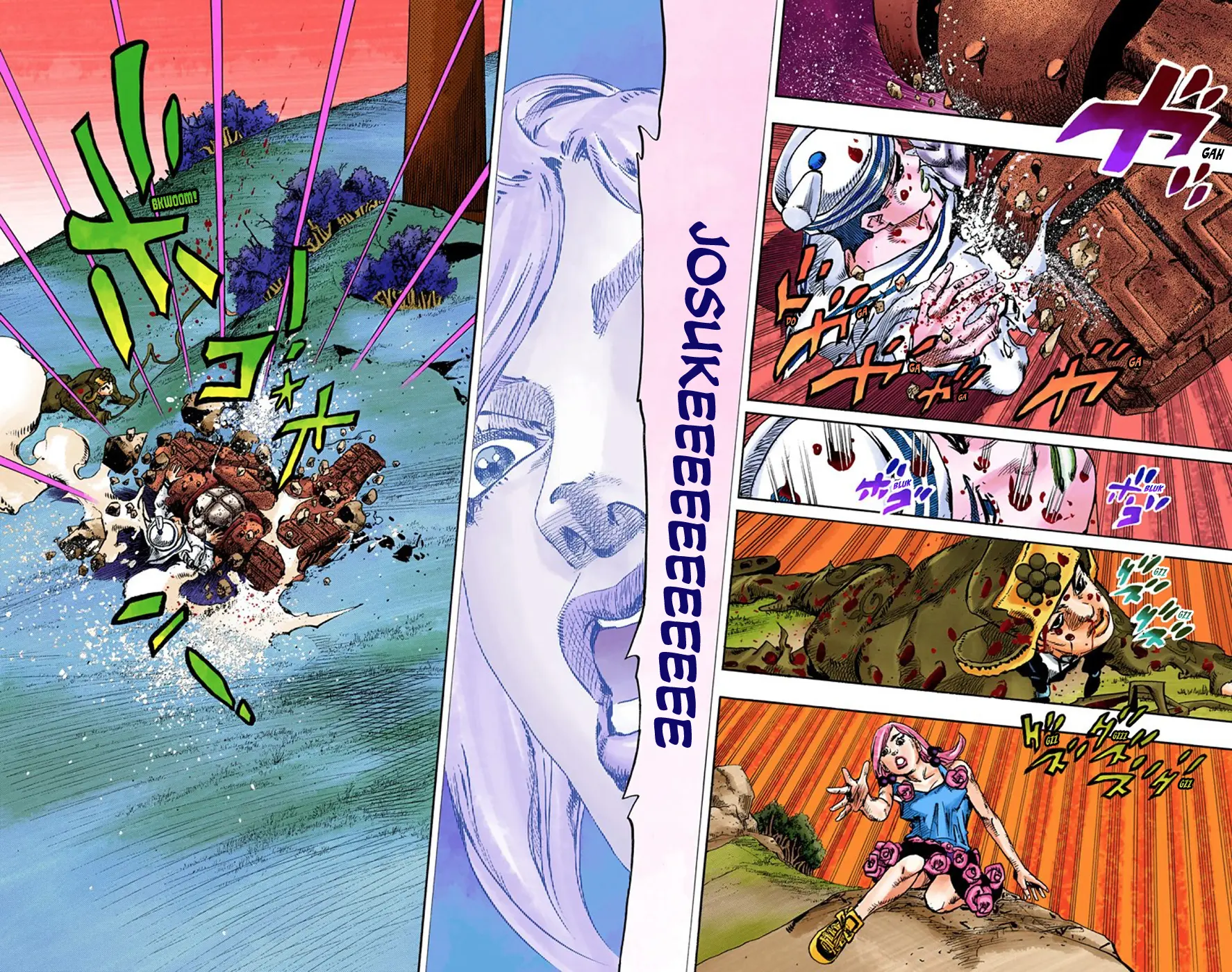 JoJo's Bizarre Adventure, Part 8: JoJolion Colored Manga β Chapter 70 β Page 2