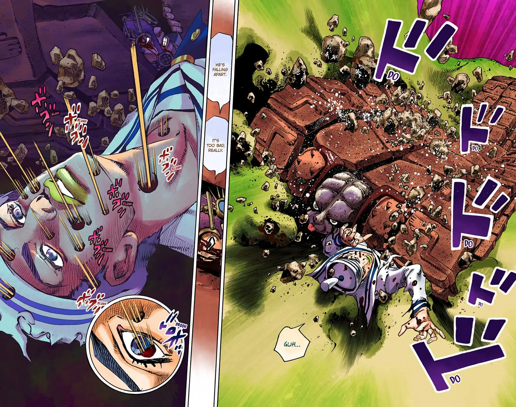 JoJo's Bizarre Adventure, Part 8: JoJolion Colored Manga β Chapter 70 β Page 3