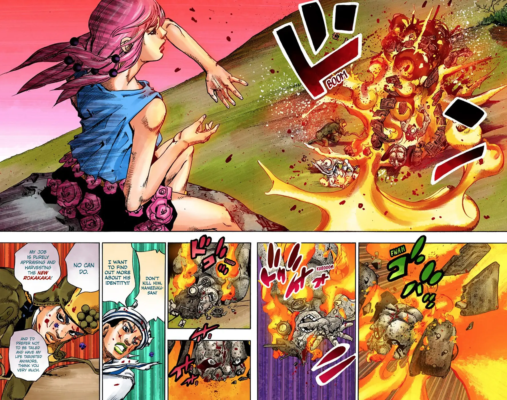 JoJo's Bizarre Adventure, Part 8: JoJolion Colored Manga β Chapter 70 β Page 12