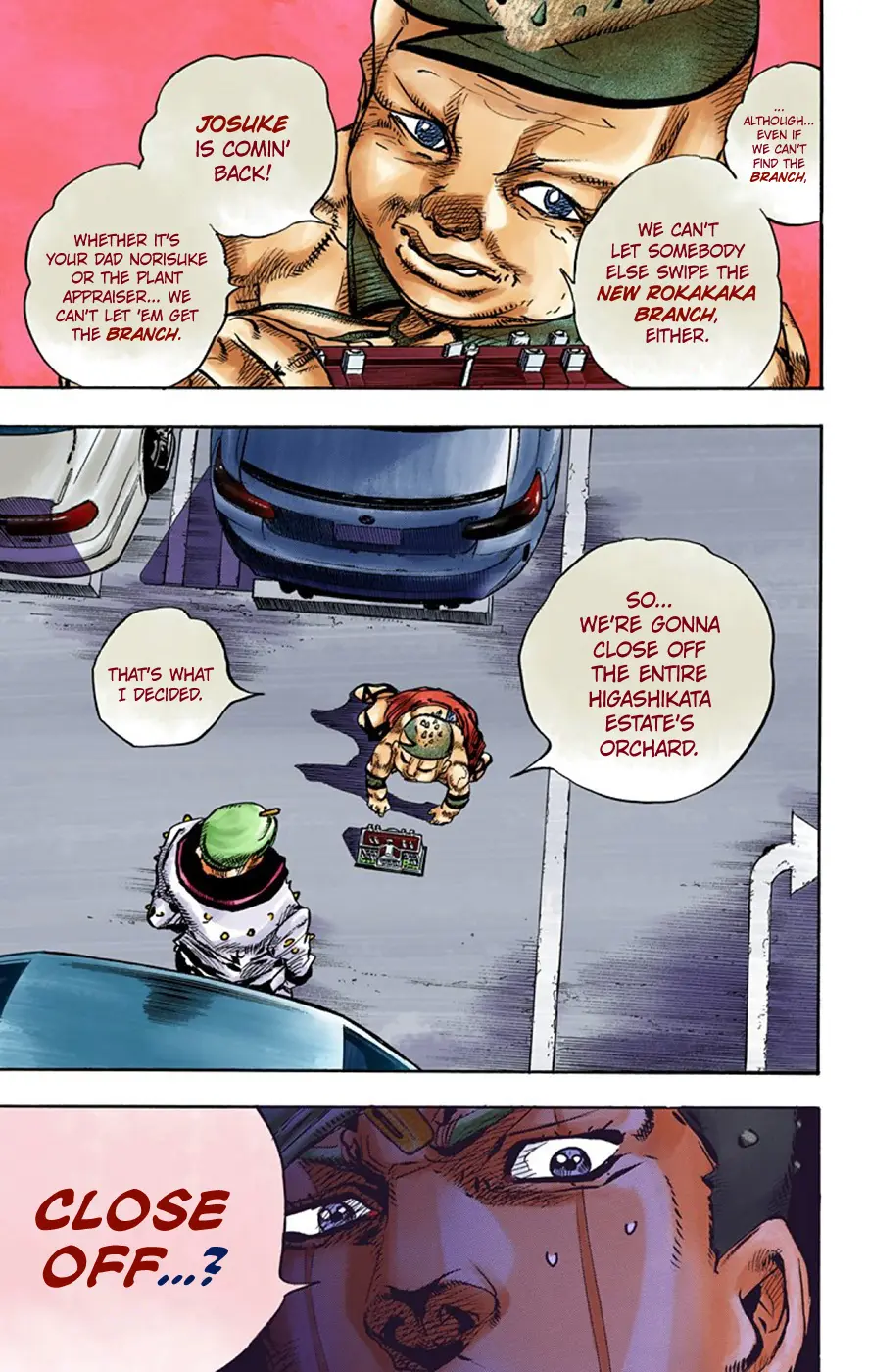 JoJo's Bizarre Adventure, Part 8: JoJolion Colored Manga β Chapter 70 β Page 31
