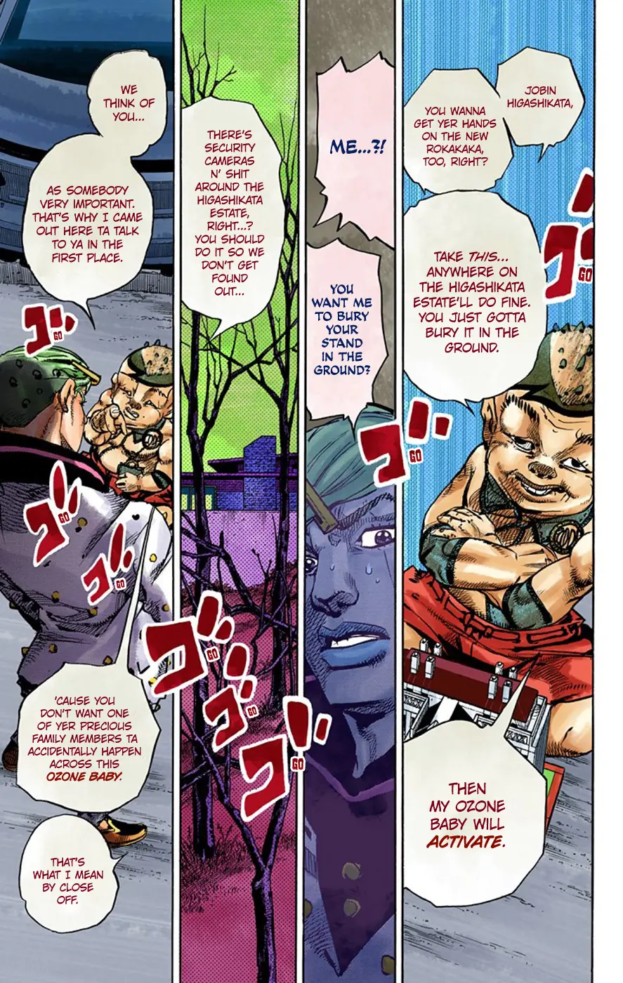 JoJo's Bizarre Adventure, Part 8: JoJolion Colored Manga β Chapter 70 β Page 33