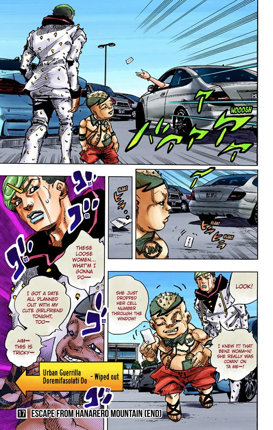 JoJo's Bizarre Adventure, Part 8: JoJolion Colored Manga β Chapter 70 β Page 35