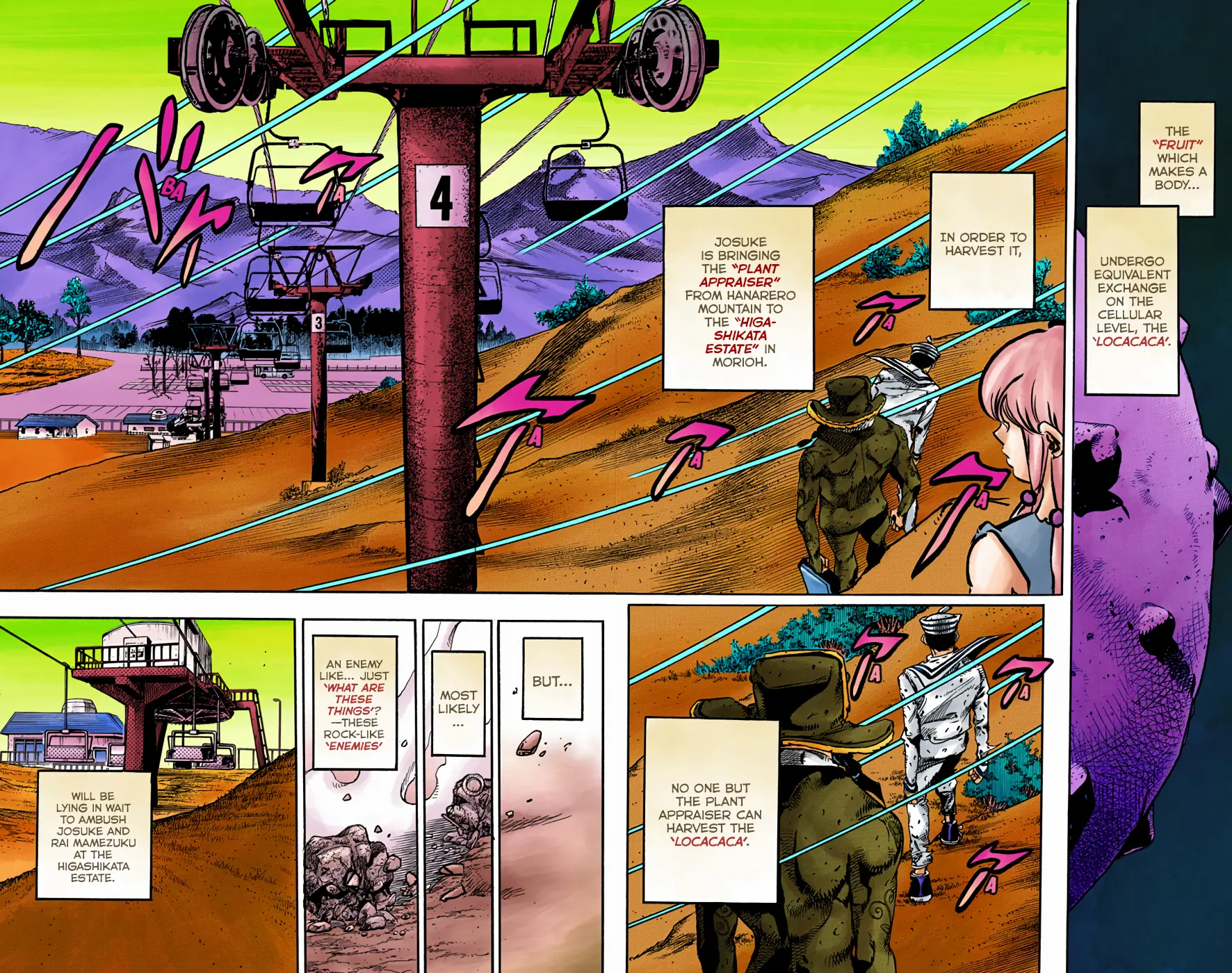 JoJo's Bizarre Adventure, Part 8: JoJolion Colored Manga β Chapter 71 β Page 7