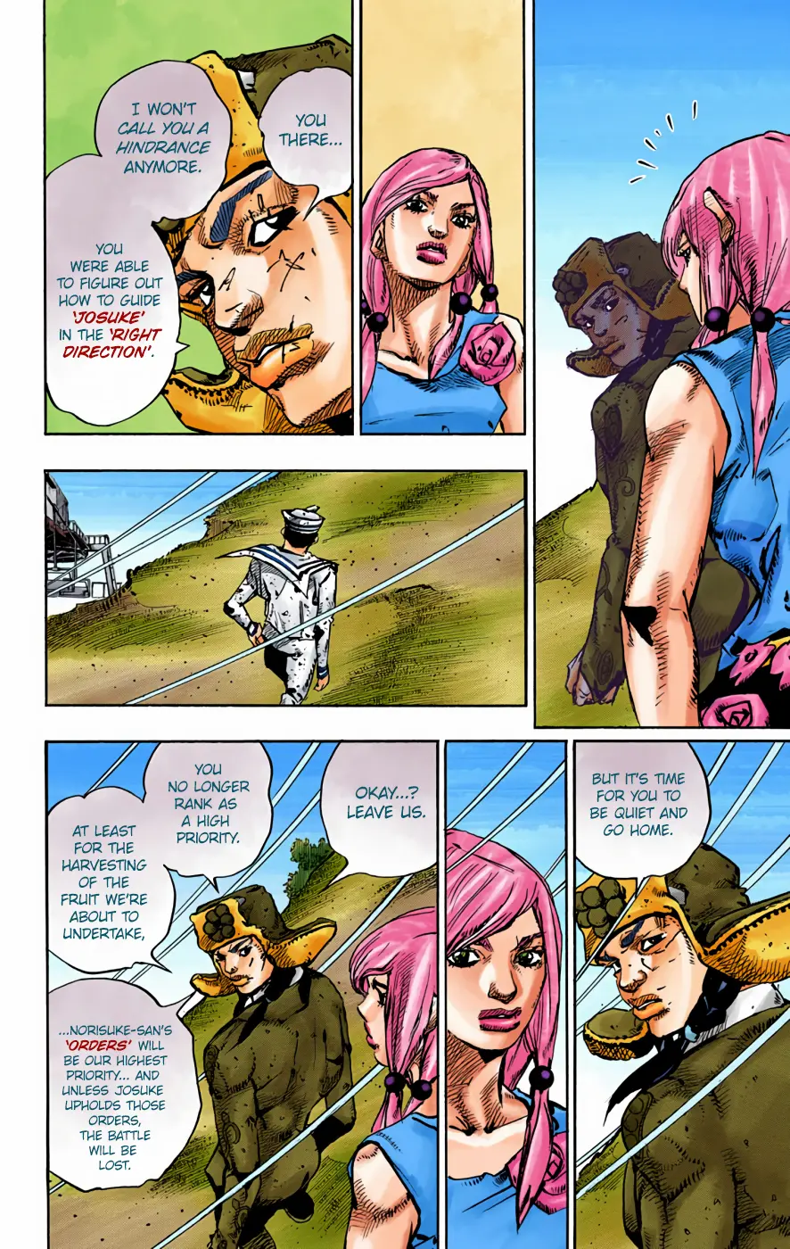 JoJo's Bizarre Adventure, Part 8: JoJolion Colored Manga β Chapter 71 β Page 8
