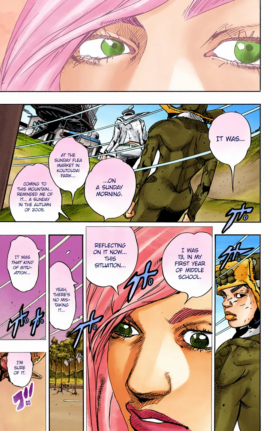 JoJo's Bizarre Adventure, Part 8: JoJolion Colored Manga β Chapter 71 β Page 9