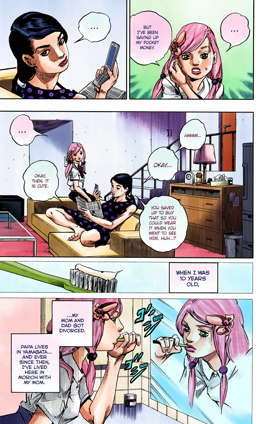 JoJo's Bizarre Adventure, Part 8: JoJolion Colored Manga β Chapter 71 β Page 13