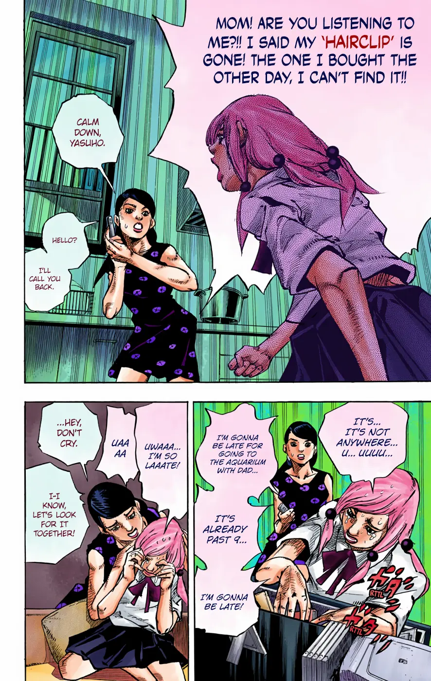 JoJo's Bizarre Adventure, Part 8: JoJolion Colored Manga β Chapter 71 β Page 24