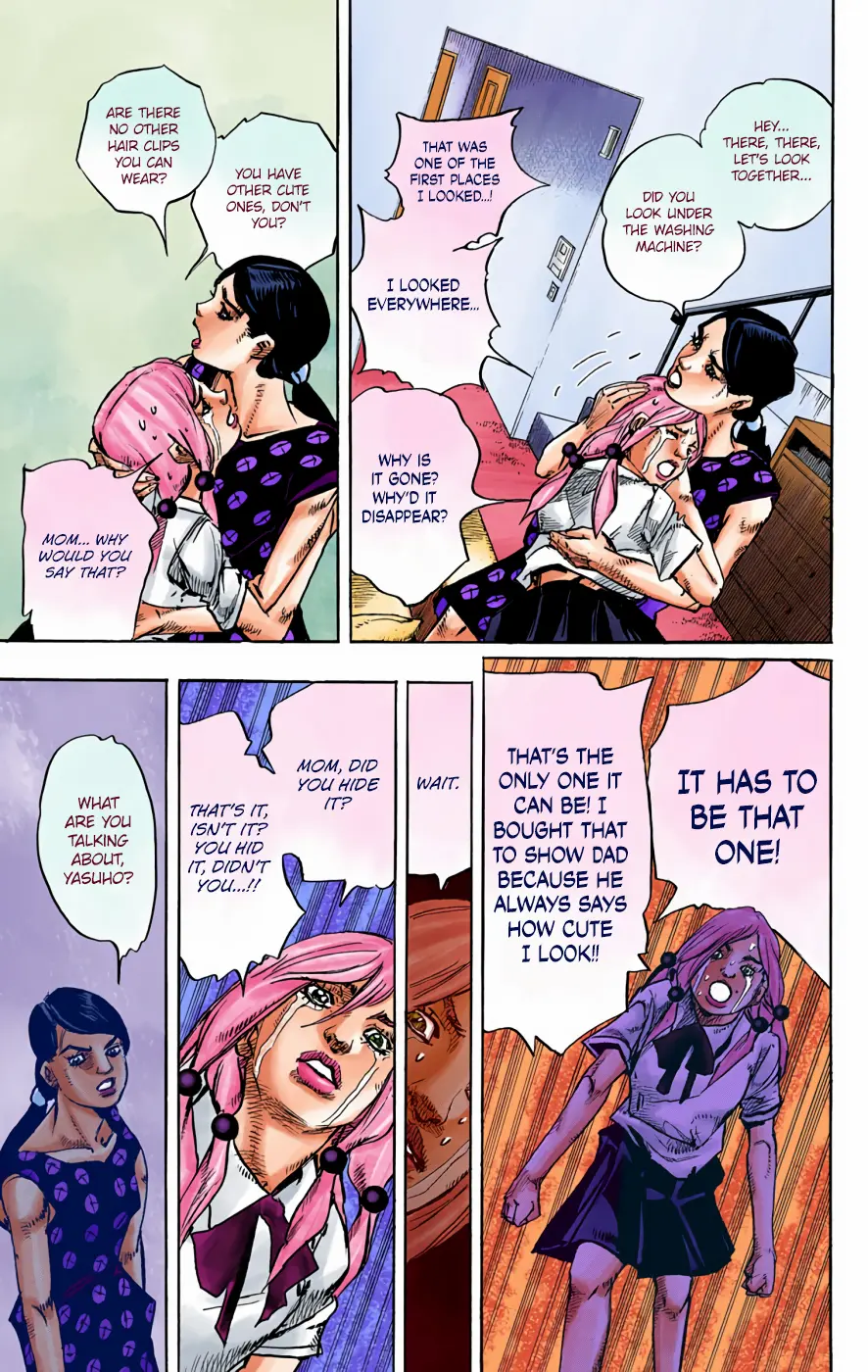JoJo's Bizarre Adventure, Part 8: JoJolion Colored Manga β Chapter 71 β Page 25