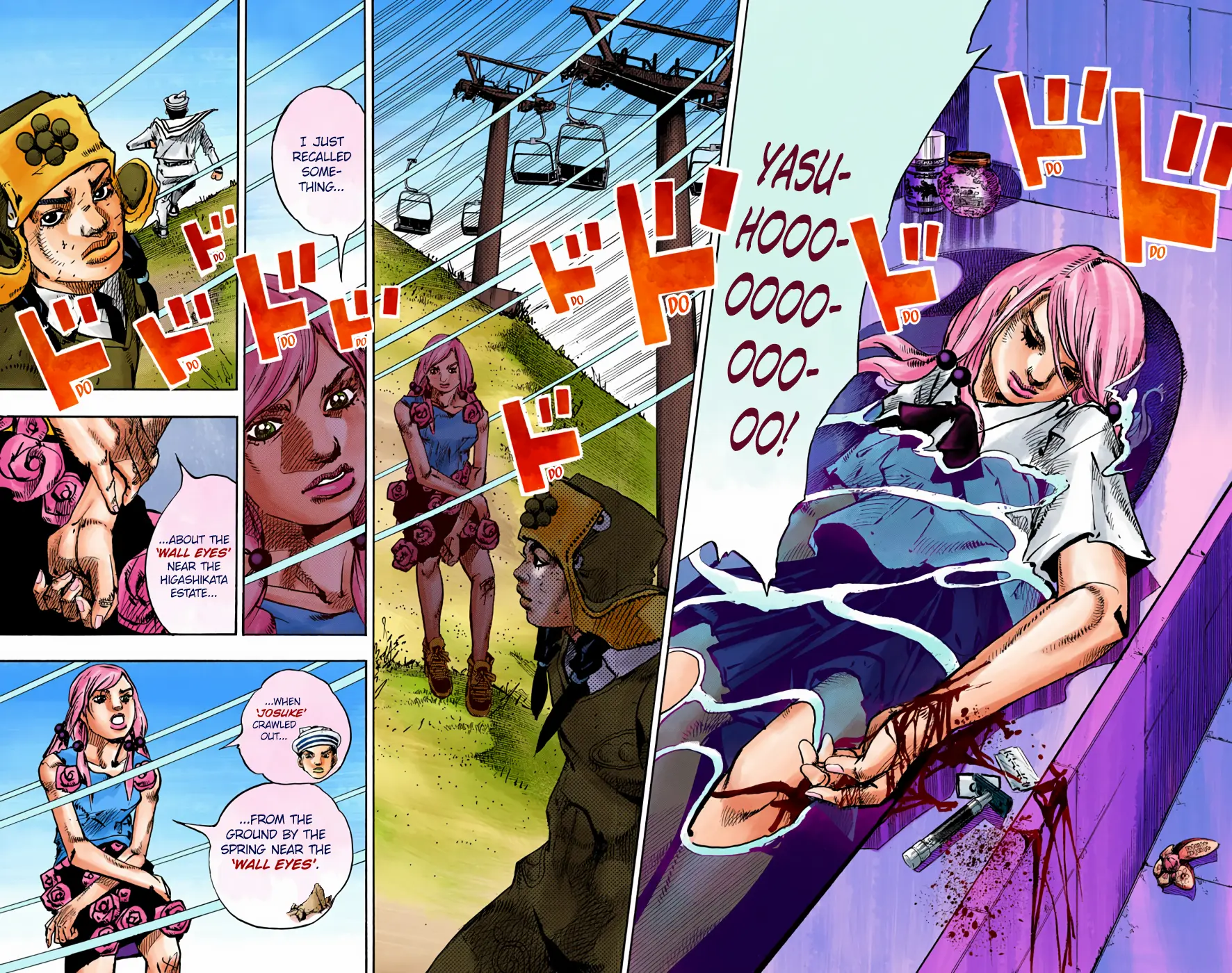 JoJo's Bizarre Adventure, Part 8: JoJolion Colored Manga β Chapter 71 β Page 38