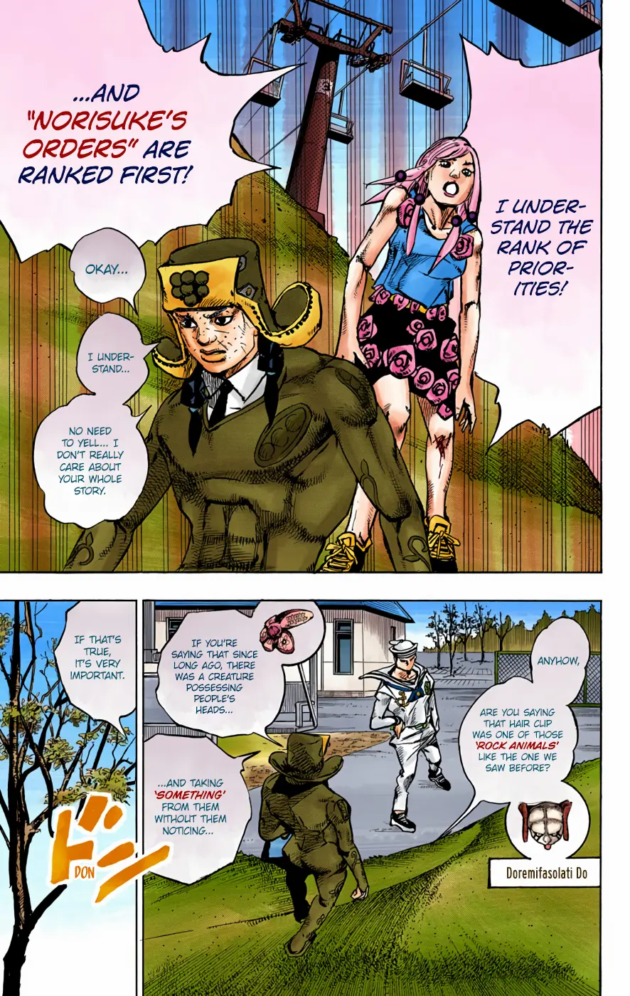 JoJo's Bizarre Adventure, Part 8: JoJolion Colored Manga β Chapter 71 β Page 46