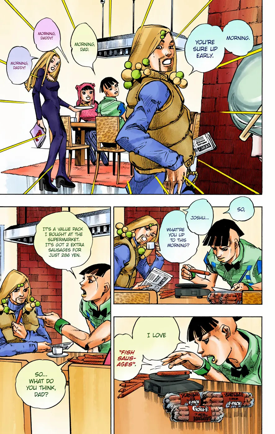 JoJo's Bizarre Adventure, Part 8: JoJolion Colored Manga — Chapter 72 — Page 3