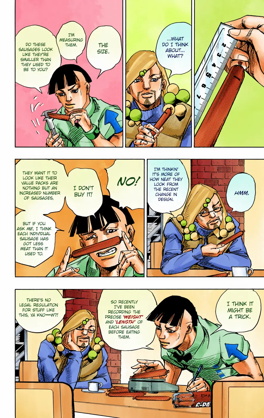 JoJo's Bizarre Adventure, Part 8: JoJolion Colored Manga — Chapter 72 — Page 4